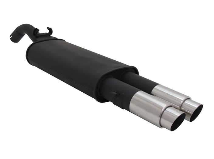 Novus sportuitlaat Vw Golf 2 2x76mm GP einddemper, Auto-onderdelen, Uitlaatsystemen, Nieuw, Verzenden