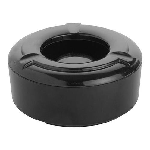 Terras Asbak | Zwart | Melamine | Ø100x40(h)mm EMGA, Zakelijke goederen, Horeca | Keukenapparatuur, Nieuw in verpakking, Verzenden