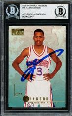 1996 Skybox Allen Iverson #85 - Autograph Card - Rookie Card, Nieuw