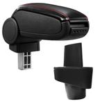 Armsteun Renault Clio 3 2005-2012 kunstleer zwart rood stiks, Verzenden, Nieuw