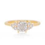 Ring - 18 karaat Geel goud -  1.57ct. tw. Diamant