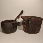 Kruik (3) - Hout - Items uit Nuristan