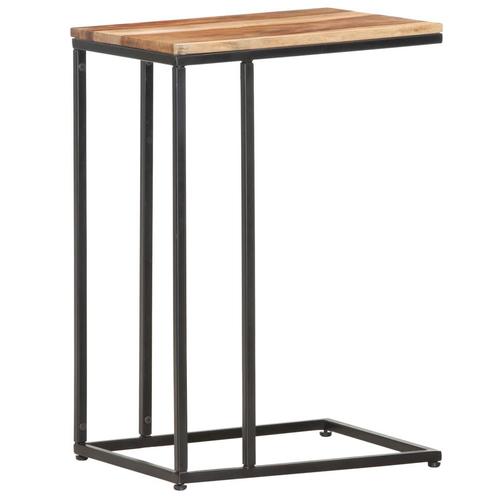 vidaXL Bijzettafel 35x45x65 cm massief hout, Huis en Inrichting, Tafels | Bijzettafels, Nieuw, Verzenden