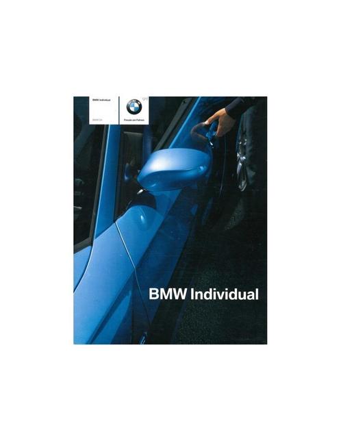 2004 BMW Z4 INDIVIDUAL BROCHURE DUITS, Boeken, Auto's | Folders en Tijdschriften, BMW