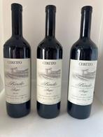 2015 , 2017 & 2018 Ceretto, Prapó - Barolo DOCG - 3 Flessen, Nieuw