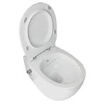 Wandcloset inclusief softclose bril randloos toiletpot Bidet, Ophalen of Verzenden, Nieuw, Steen, Toilet