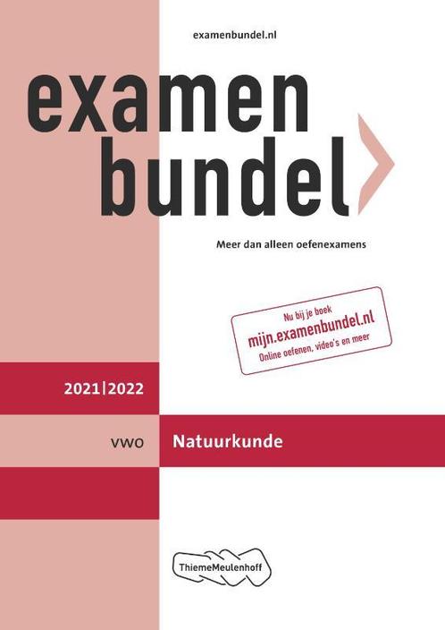 Examenbundel vwo Natuurkunde 2021/2022 9789006491555, Boeken, Schoolboeken, Gelezen, Verzenden