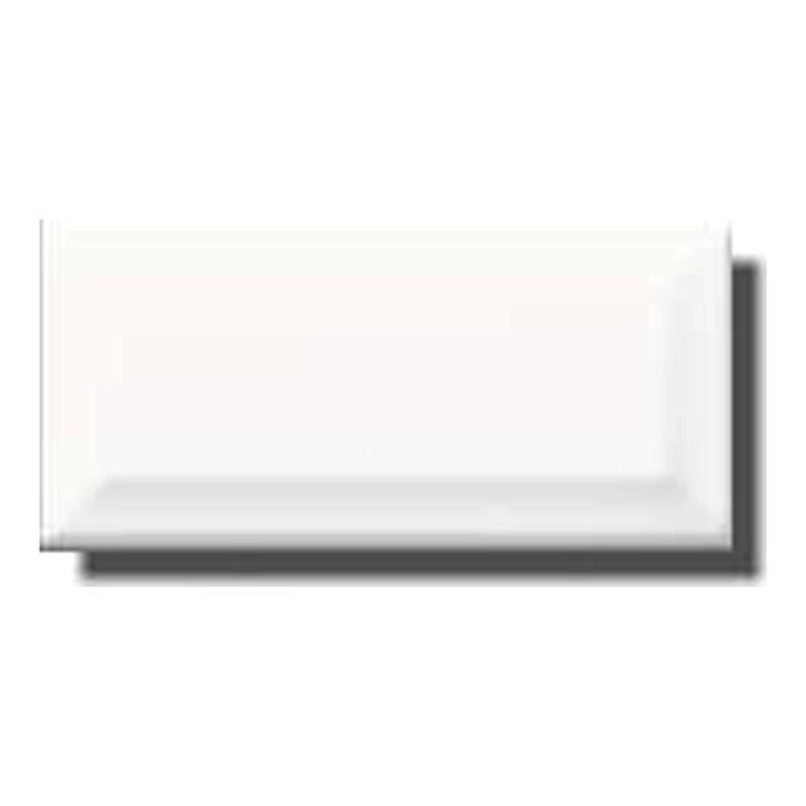 Wandtegel - Wit - 10x20cm - Glans - K77MEBR, Doe-het-zelf en Verbouw, Tegels, Nieuw, Keramiek, Ophalen of Verzenden