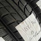 2 x GT Radial 155-70-13 Winterbanden 7mm, Auto-onderdelen, Banden en Velgen, Gebruikt, 155 mm, 13 inch, Band(en)