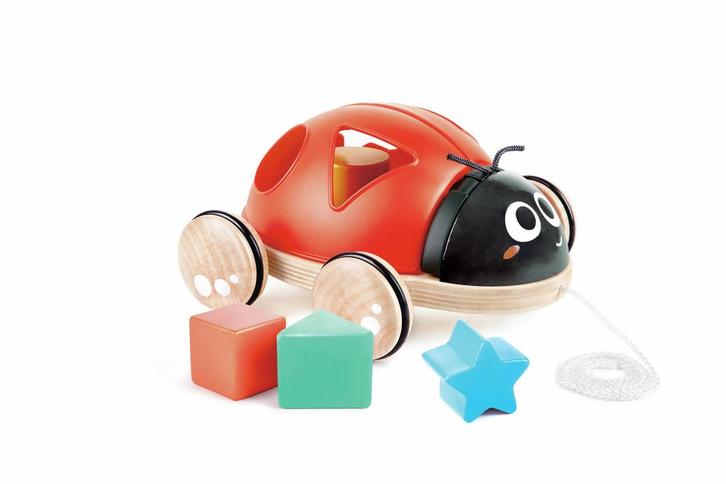 Hape vormenstoof lieveheersbeestje  van €19,99 voor €13,99, Kinderen en Baby's, Speelgoed | Overig, Ophalen of Verzenden