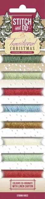 Stitch and Do - Yvonne Creations- Traditional Christmas, Ophalen of Verzenden, Nieuw, Blanco kaart of Basiskaart