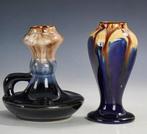 Faiencerie de Thulin - Vaas - BELGIË, Art Deco Ensemble,