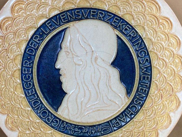 De Porceleyne Fles, Delft - Jaap Gidding - Wandbord -, Antiek en Kunst, Antiek | Glas en Kristal