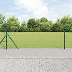 vidaXL Hexagon Hek Groen 0,4x100 m Staal, Verzenden, Nieuw