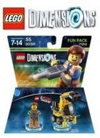 The LEGO Movie Emmet LEGO Dimensions Fun Pack 71212 iDEAL!, Ophalen of Verzenden, Zo goed als nieuw