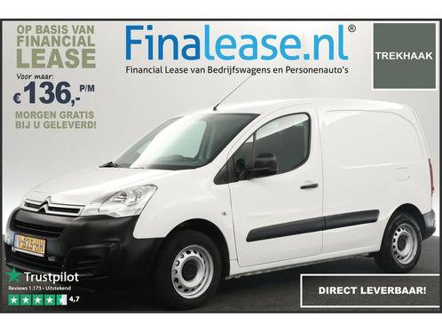 Citroën Berlingo 1.6 BlueHDI 75 L1H1 Airco Cruise €152pm, Auto's, Bestelauto's, Lease, Handgeschakeld, Diesel, Wit, Citroën, Verzenden