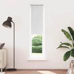 vidaXL Rolgordijn verduisterend 60x210cm stofbreedte 55,7 cm, Huis en Inrichting, Verzenden, Nieuw, Wit