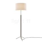 Santa & Cole Pie de Salø³n Vloerlamp, wit/chroom - cilindr, Huis en Inrichting, Lampen | Vloerlampen, Verzenden, Nieuw