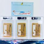 Pokémon Graded card - 4x Rare Gold Boarding Pass Set Ana, Hobby en Vrije tijd, Verzamelkaartspellen | Pokémon, Nieuw