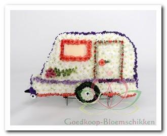 Caravan steekschuimvorm letop niet voor verse bloemen, zie, Huis en Inrichting, Woonaccessoires | Kunstplanten en Kunstbloemen