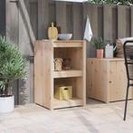 vidaXL Keukenkast met plank Bruin 55 x 55 x 92 cm Massief, Huis en Inrichting, Keuken | Keukenelementen, Verzenden, Nieuw, Bruin