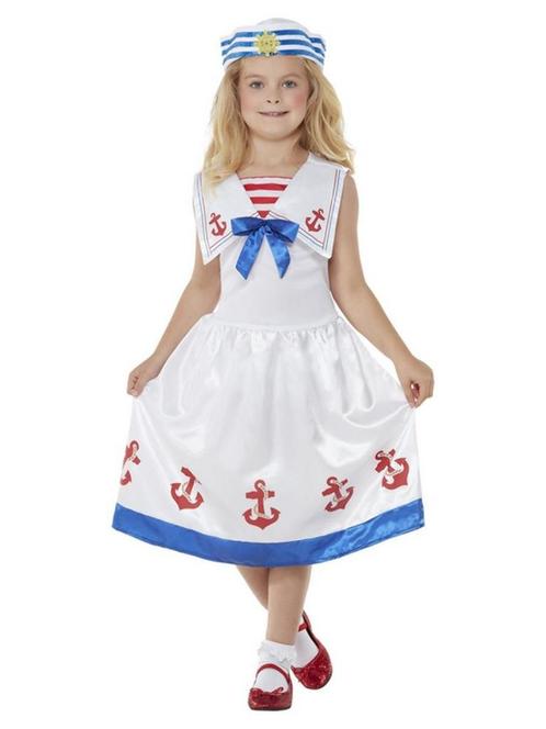 Jurkje Matroos Kind, Kleding | Dames, Carnavalskleding en Feestkleding, Nieuw, Ophalen of Verzenden