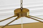 Glamorous hanglamp ROYAL 80cm messing goud metalen ketting, Huis en Inrichting, Lampen | Hanglampen, Ophalen of Verzenden, Nieuw