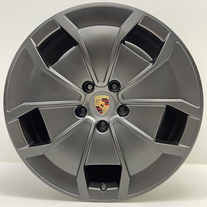 Porsche Taycan Turbo Cross Turismo 20 Titanium met banden, Auto-onderdelen, Banden en Velgen, 20 inch, Zomerbanden, 285 mm, Personenwagen