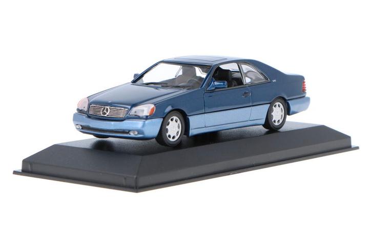 Mercedes-Benz 600 SEC V12 (C140) 940032600 Maxichamps, Hobby en Vrije tijd, Modelauto's | 1:43, Verzenden