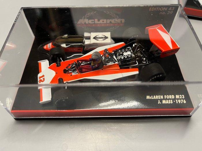 Minichamps 1:43 - Model raceauto (2) - McLaren F1 team -, Hobby en Vrije tijd, Modelauto's | 1:5 tot 1:12