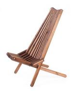 EcoFurn EcoChair, stoel in bruin geolied dennenhout, Nieuw, Bruin, Eén, Hout