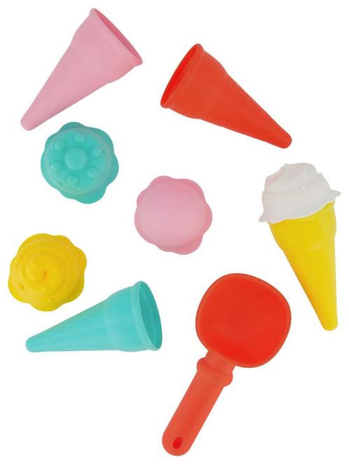HEMA Zandvormen ijsjes 9-delig 3=35% / 2=25% / 1=15%, Kinderen en Baby's, Speelgoed | Buiten | Los speelgoed, Nieuw, Verzenden