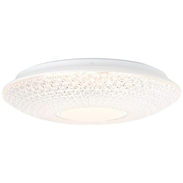 Design plafonniere Kaz, Kunststof, 24W warm wit LED, Huis en Inrichting, Lampen | Plafondlampen, Nieuw, Stof, Ophalen of Verzenden