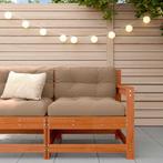vidaXL Tuin hoekbank Massief grenenhout Wasbruin, Verzenden, Nieuw