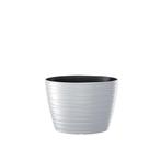 Ovale bloempot ‘Dazz’ |  Wit | 60 cm | binnen & buiten, Verzenden, Nieuw, Rond, Kunststof