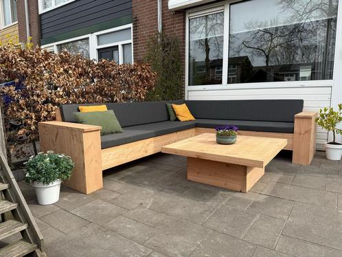 Douglas hoekbank / douglas loungeset / douglas bank, Tuin en Terras, Tuinsets en Loungesets, Loungeset, Bank, Nieuw, Hout
