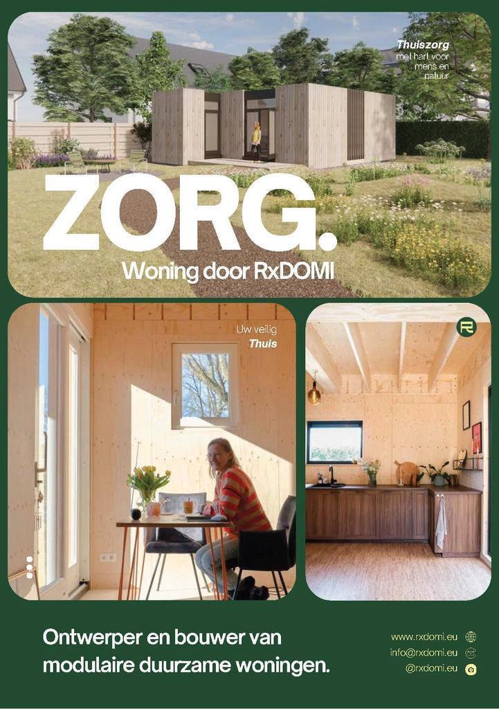 Zorgwoning te koop, Huizen en Kamers, Huizen te koop, tot 200 m², A+++, Overige soorten