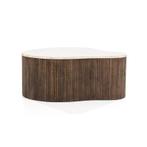 Salontafel Mari - 83x72x34cm - 95750 - salontafel, Huis en Inrichting, Nieuw, Overige materialen