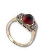 Ring - 14 karaat Geel goud, Antieke 14K gouden ring met, Sieraden, Tassen en Uiterlijk, Ringen, Nieuw