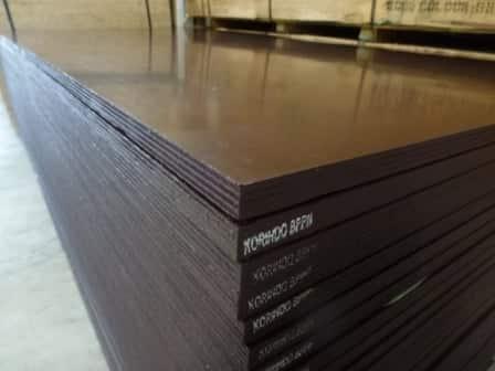 Meranti betonplex glad 125x250cm, Doe-het-zelf en Verbouw, Platen en Panelen, Nieuw, Ophalen of Verzenden