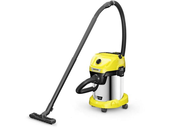 Kärcher WD 3-18 S - Accu nat- en droogzuiger - 18 V - 17 l, Witgoed en Apparatuur, Stofzuigers, Zo goed als nieuw, Verzenden