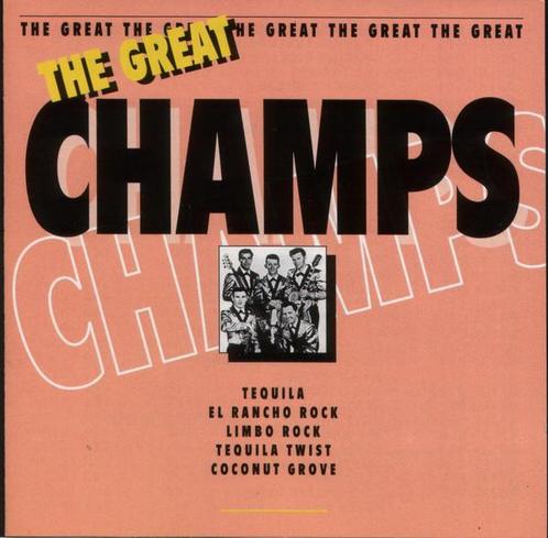 cd - The Champs - The Great Champs, Cd's en Dvd's, Cd's | Overige Cd's, Zo goed als nieuw, Verzenden