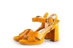 Linea Zeta Sandalen in maat 39 Bruin | 10% extra korting, Bruin, Verzenden, Sandalen of Muiltjes, Zo goed als nieuw