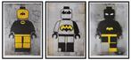 Emma Wildfang - Triptychon Batman Icons as Still Life - POP, Nieuw