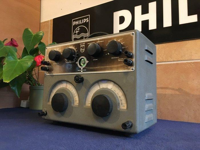 Philips - GM-2307 buis LF-signaalgenerator Signaalgenerator, Audio, Tv en Foto, Radio's