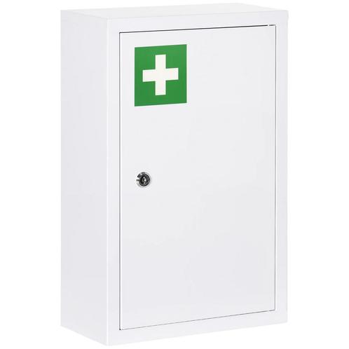 TRUUSK Kleankin Medicijnkastje Afsluitbaar Voor Thuis 30 X 1, Huis en Inrichting, Badkamer | Badkamermeubels, Nieuw, Verzenden