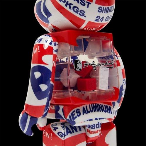 Medicom Toy - BE@RBRICK Andy Warhol Brillo 2022 100% 400%, Antiek en Kunst, Kunst | Schilderijen | Modern