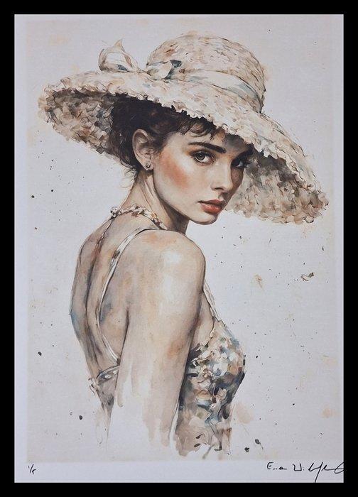 Audrey Hepburn - Vintage edition by Emma Wildfang - Large, Verzamelen, Film en Tv