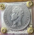 Frankrijk. Charles X. 5 Francs 1825-BB, Strasbourg