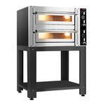 GGM Gastro | Elektrische pizzaoven - 4+4x 30cm - Handmatig -, Verzenden, Nieuw in verpakking